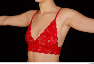 Lady Dee chest red bra 0002.jpg